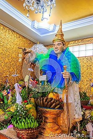 à¸ºBo Bo Gyi at Bo Ta Tuang Paya temple, Myanmar Stock Photo